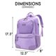 thumbnail image 5 of Mochila ELLE Voyage 20L de Poliéster Twill y Cuero Vegano, 5 of 8