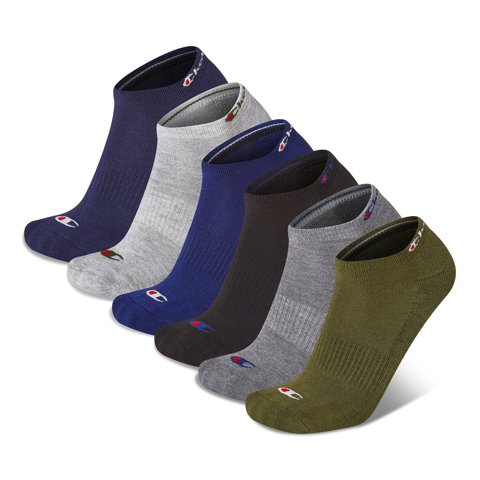 Pack De 6 Calcetines Champion De Corte Bajo Con Cojín Para Hombre