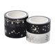 thumbnail image 5 of Set De 4 Rollos De Cinta Washi Decorativa Fiocias Purpurina Plata, 5 of 5