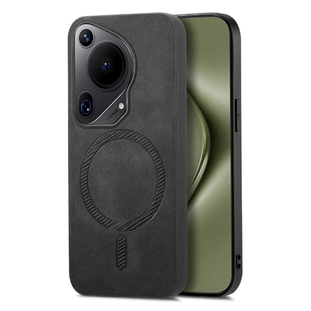 Magnetic Slim Case for Huawei Pura 70 Ultra with Camera Guard & Anti-Scratch Back Black