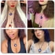 thumbnail image 4 of Evil Eye Colgante Collar, Lucky Azul Eye Protection Collar Glass Leather Rope Chain Turkish Protact Lucky Collar para mujeres Hombres Friend fo Birthday, Valentine, Christmas, 4 of 6