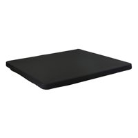 Bothyi - Mantel Elástico Cuadrado Extensible Para Mesa Auxiliar De Cena Y Fiesta, Color Negro