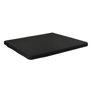 Bothyi - Mantel Elástico Cuadrado Extensible Para Mesa Auxiliar De Cena Y Fiesta, Color Negro