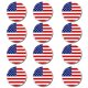 thumbnail image 1 of Marcador de Golf FINGER TEN con Clip para Sombrero Bandera Americana / Solo, 1 of 6