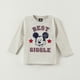 thumbnail image 1 of Polera Manga Larga Niño Mickey Best Giggle Gris Disney, 1 of 4
