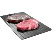 Genérico - Bandeja Tabla De Aluminio Descongeladora Rápida Carne