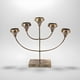thumbnail image 2 of Candelabro quíntuple metálico cobre, 2 of 3