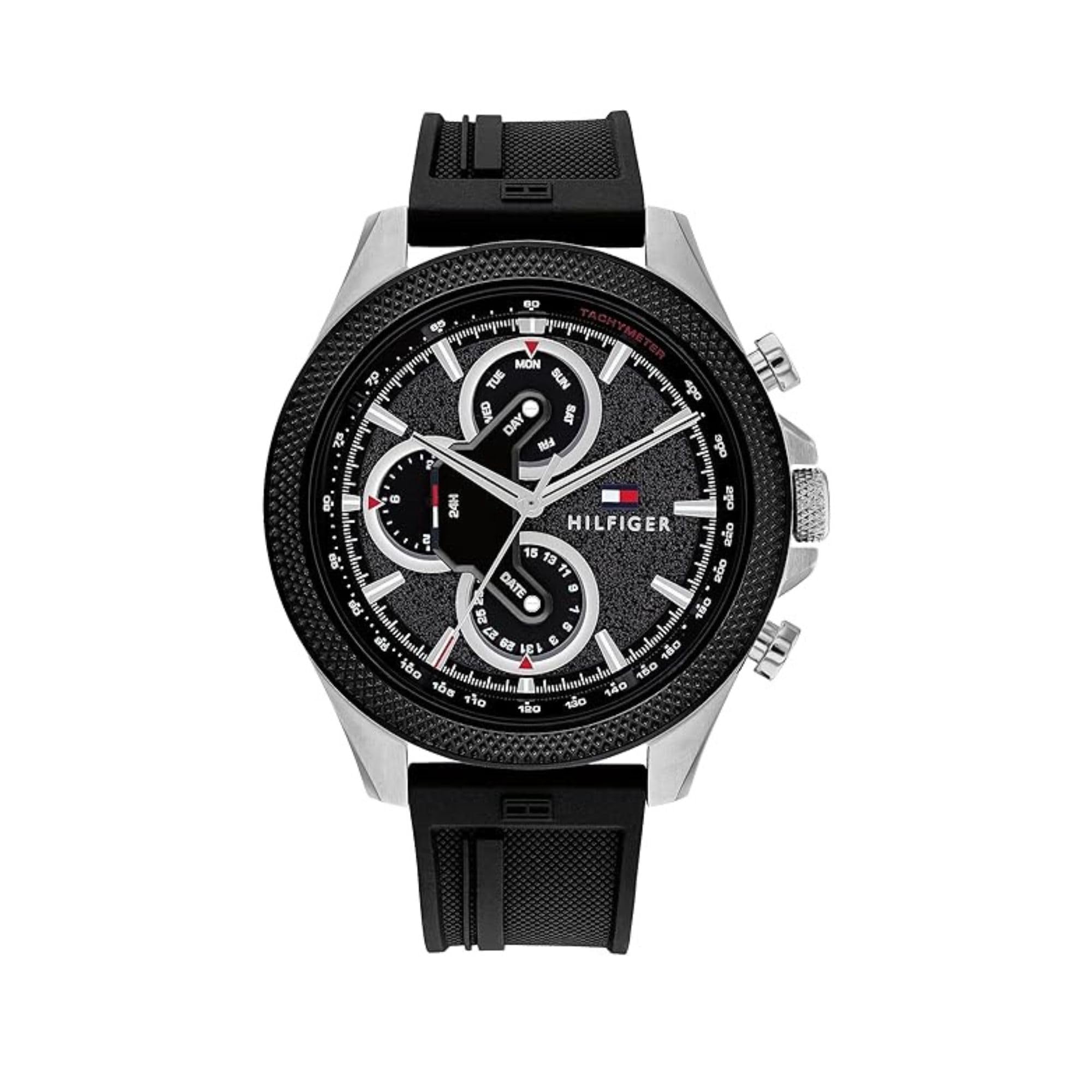 Reloj Para Hombre Tommy Hilfiger De Acero Inoxidable Con Diseño Deportivo 1792082