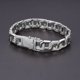 thumbnail image 4 of Pulsera de Eslabones Cubanos para Hombre Hipoalergénica Pulsera de Cadena de Plata Esterlina 925 para Hombre Transparente 5A+ CZ Pulsera para Hombre Joyería de Plata 6.5-7.5 Inch, 4 of 8