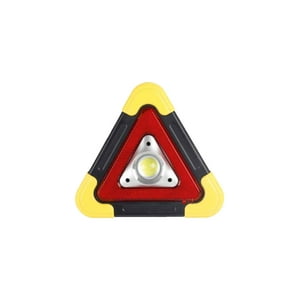 Tecnolab - Triangulo Autos Con Luz De Alerta Y Trabajo Recargable - Ps