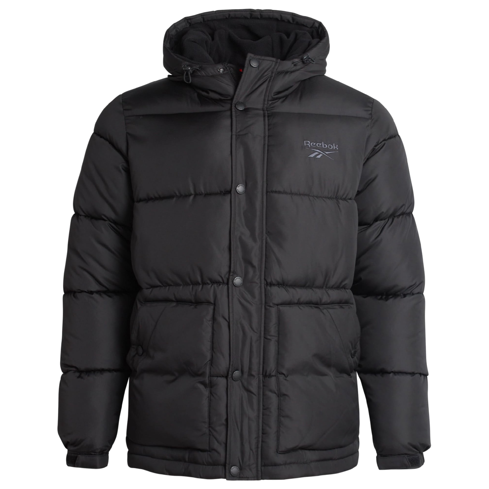 Chaqueta De Invierno Reebok Heavyweight, Aislante, Resistente Al Viento, Para Hombre