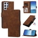 thumbnail image 1 of Funda Billetera Delgada para Samsung Galaxy S23 Ultra con Ranuras y Soporte Marrón, 1 of 6