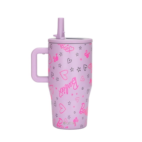 Vaso Térmico Tumbler Mug Barbie Love 590Ml Acero Inox Uma