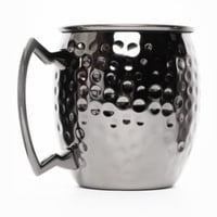 Jarra 500Ml Martillado Negro Brillante Moscow Mule Lugano