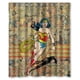 thumbnail image 1 of Cortina de ducha Superwoman con ganchos (60 x 72 pulgadas), 1 of 3