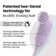 thumbnail image 2 of Cepillo para el cabello Tangle Teezer Ultimate Detangler Wisteria Leaf, 2 of 3