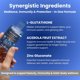 thumbnail image 3 of Glutatión líquido GlutaDose, 30 viales de 10 mL, Lemon Berry con acerola y zinc, 3 of 3