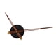 thumbnail image 3 of Movimiento De Reloj Mecanismo De Reloj Piezas De Repuesto Punteros De Madera Decoración Para El Hogar Negro, 3 of 5
