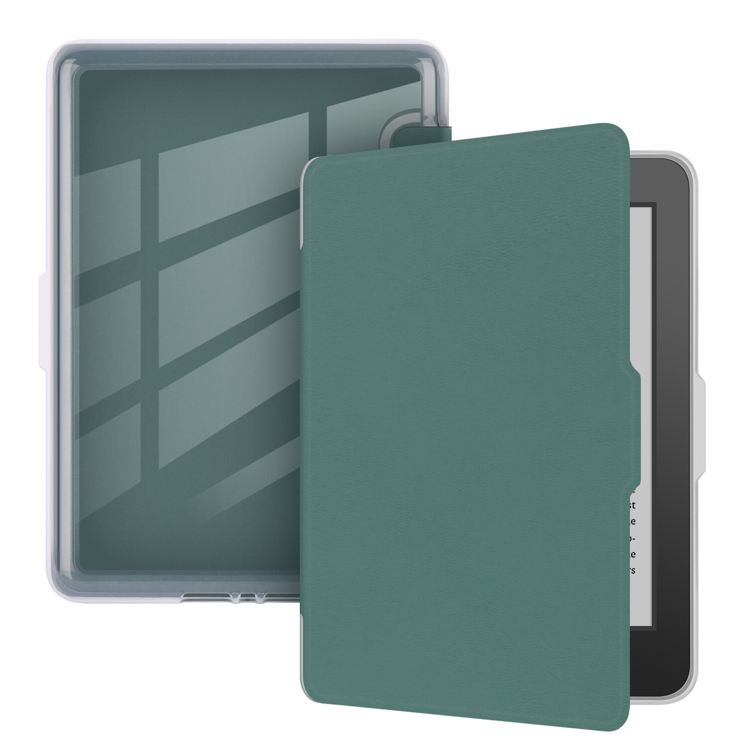 Gangxun Funda Rosa Compatible Con Kindle Paperwhite 3/2/1 – Acrílica, Resistente A Salpicaduras, Modo Reposo Inteligente