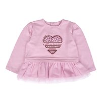 Polera Bebé Niña Rosado Pillin
