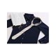 thumbnail image 5 of Corbata de Hombre a Rayas INSPIRE CHIC Autonudable de Lino Estrecha para Negocios Casual Verde Rosa Talla Única, 5 of 5