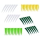 thumbnail image 1 of 48 Piezas Flecha De Tiro Con Arco De 4 Pulgadas Plumas De Pavo Naturales Fletchings Vanes B, 1 of 5