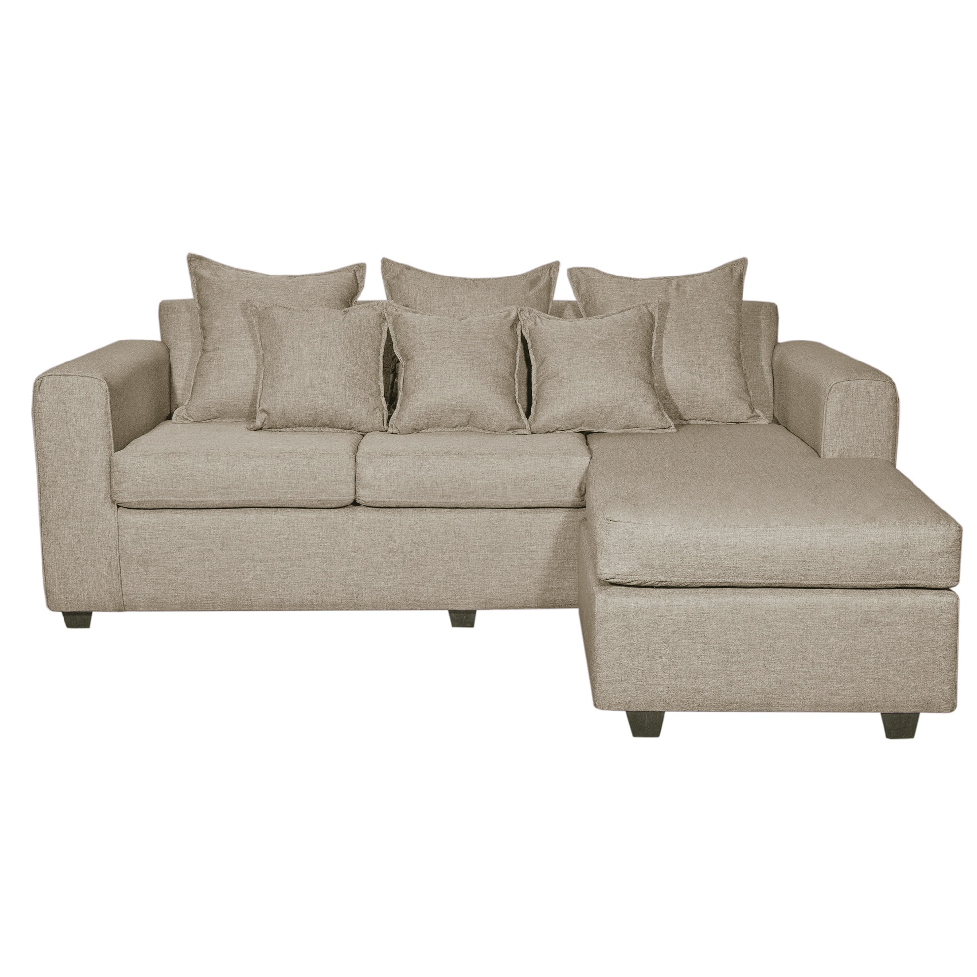 Colbox - Seccional Atos Tela Beige