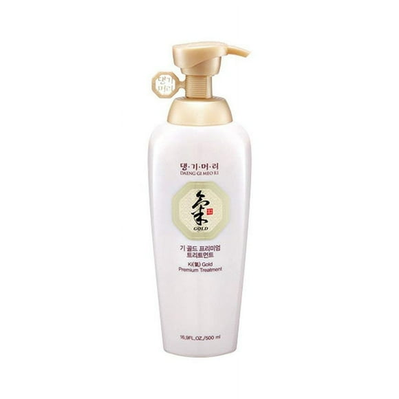 Acondicionador Coreano Premium Con Ginseng Para Cabello Seco y Quebradizo - Ki Gold Premium Treatment 500ml