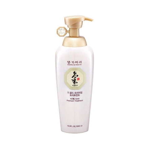 Daeng Gi Meo Ri - Acondicionador Coreano Premium Con Ginseng Para Cabello Seco Y Quebradizo - Ki Gold Premium Treatment 500Ml