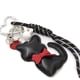 thumbnail image 3 of Llavero Charm Colgante Gatito Con Corazón Para Bolso 23cm negro Talla Única, 3 of 4