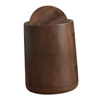 Magideal - Residuos Contenedor De Basura De Basura Cesta De Papel Doméstico Redonda Reutilizable Bin De Basura Doméstica Removible Para El Baño Para El Baño De L 250 Mm X 310 Mm