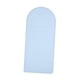 thumbnail image 4 of Cubierta de arco de arco de arco de la boda cubierta de marco moderno con telón de fondo arqueado con cremallera para propuesta romántica decoración Rosa azul de 6.6 pies, 4 of 5