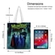 thumbnail image 5 of The Munsters Bolso de tela con estampado de lienzo para mujer, bolsa de compras reutilizable y estética, con cremallera interior, regalo para mujer,38*45cm., 5 of 6
