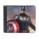 thumbnail image 1 of Capitán América Cartera de Cuero PU para Hombres, Tarjetero Bifold Delgado, Cartera Minimalista de Cuero Sintético Suave, 1 of 6