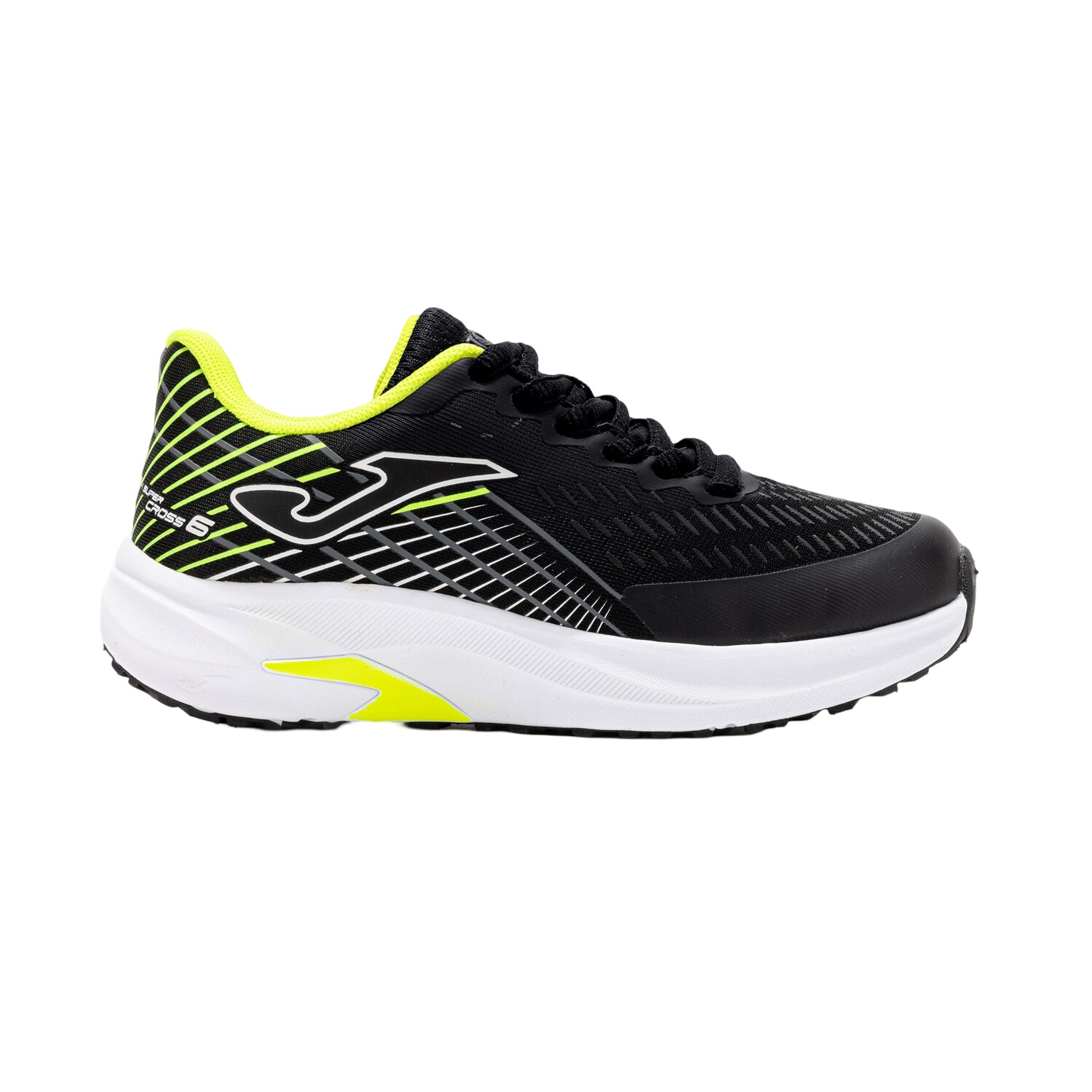 Zapatilla Running Kids Super Cross Negro Joma