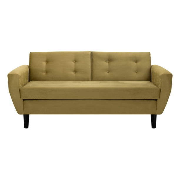 Sofa Bote 3c Felpa 00 Verde Musgo