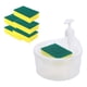thumbnail image 5 of Dispensador De Jabón Para Platos Y Soporte De Esponja Con 6 Esponjas Práctico Para Fregadero De Hotel Transparente, 5 of 5
