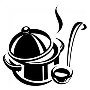 Rienda Libre Graphics - Decomural Cooking Pot Ladle Kitchen Ws-18863