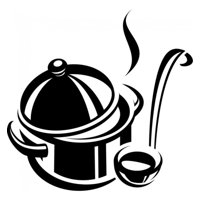 Rienda Libre Graphics - Decomural Cooking Pot Ladle Kitchen Ws-18863