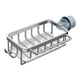 thumbnail image 2 of Estante Para Grifo De Cocina, Soporte Para Esponja Con Gancho Para Lavadero, Baño, Plateado, 2 of 5