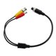 thumbnail image 3 of Cable ZZHXSM M12 a BNC+DC 35 cm 4P hembra a macho, 3 of 5