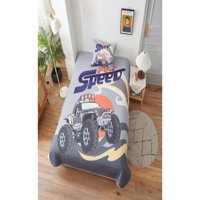 Genérico - Cubrecama De Verano Plaza Y Media Con Diseño De Autos