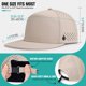 thumbnail image 3 of GORRA AOPREL Visera Plana Ajustable Caqui Resistente al Agua, 3 of 7