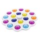 thumbnail image 1 of Juego de burbujas Fidget Toy Spinner BOB Gift Pop White con 18 botones, 1 of 8