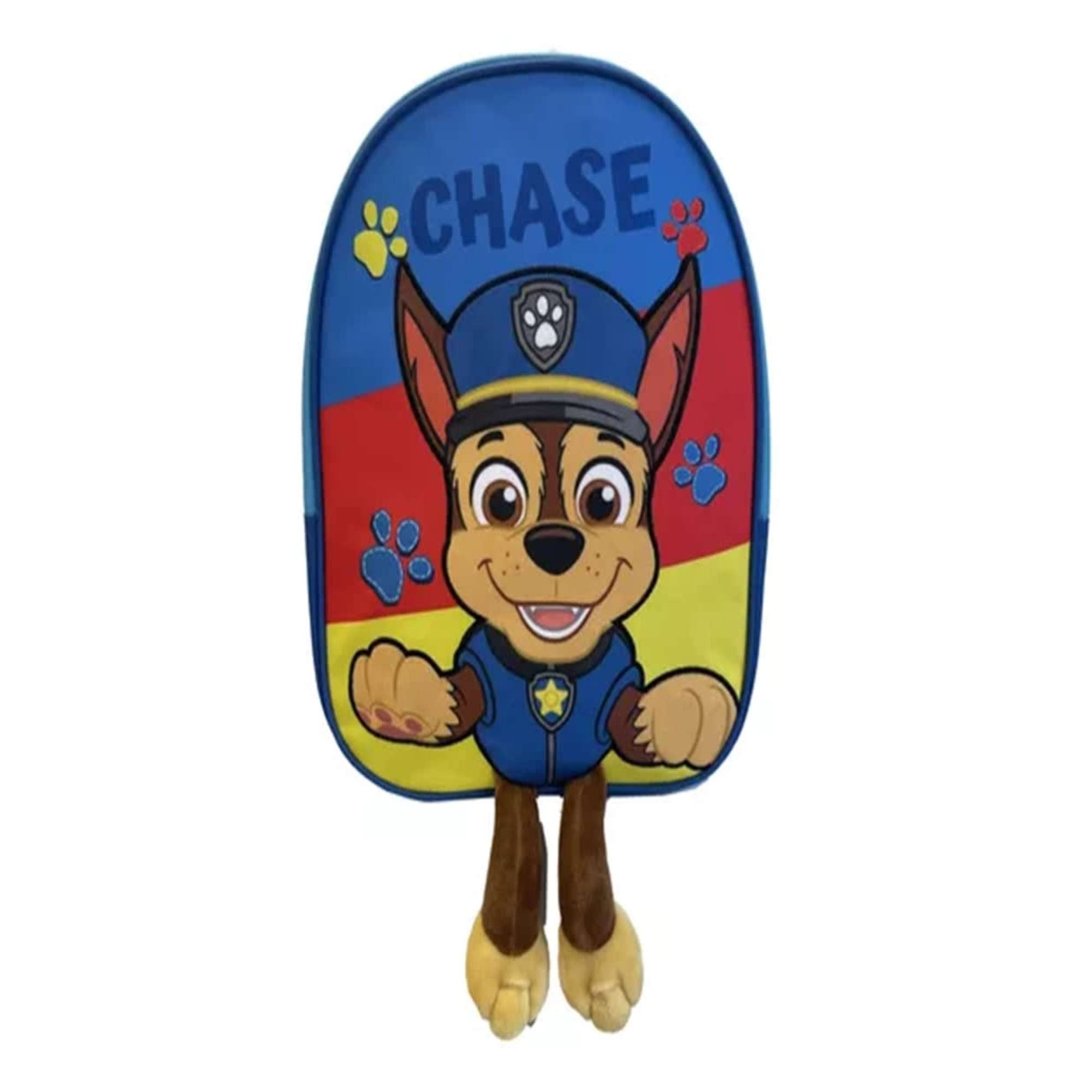 Genérico - Mochila 3d Infantil Con Patitas Paw Patrol