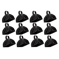 Cowbells Rhode Island Novelty, Metal Negro, 3 Pulgadas, Paquete De 12