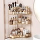 thumbnail image 1 of Caddy BEFSOP Organizador de Maquillaje de Esquina de 3 Niveles – Oro, 1 of 7