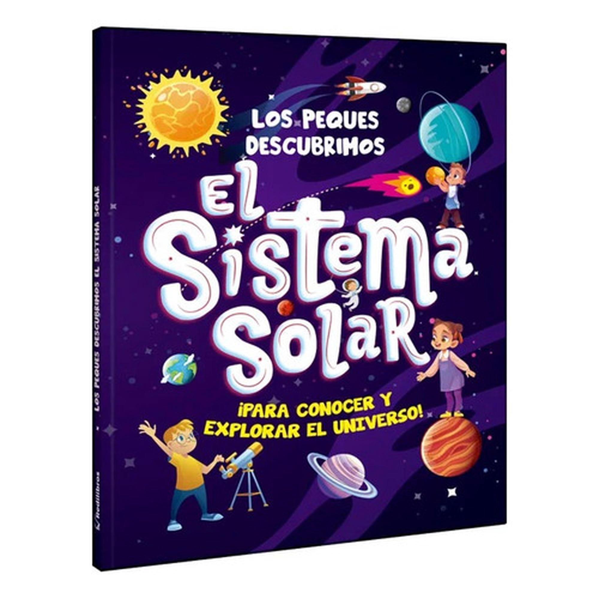 Libro Los Peques Descubrimos El Sistema Solar - Lexus- Nuevo | Lider