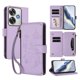 thumbnail image 1 of Funda Cartera Mariposa para [Xiaomi Poco F6] con Soporte y Cremallera Morado claro, 1 of 6
