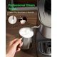thumbnail image 4 of Cafetera espresso HBN 800 W 2‑4 tazas acero inoxidable, 4 of 7